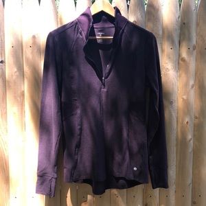 1/4 zip athletic pullover